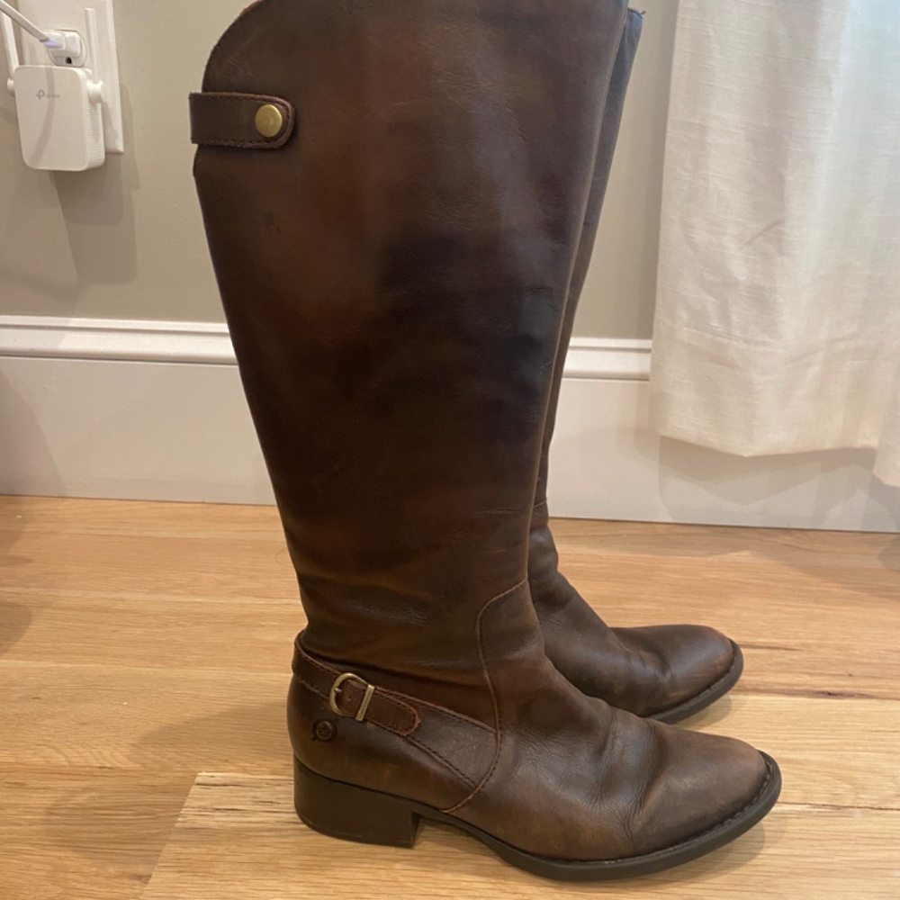 Born leather Cupra Riding Boots *7.5m* - Picture 5 of 6